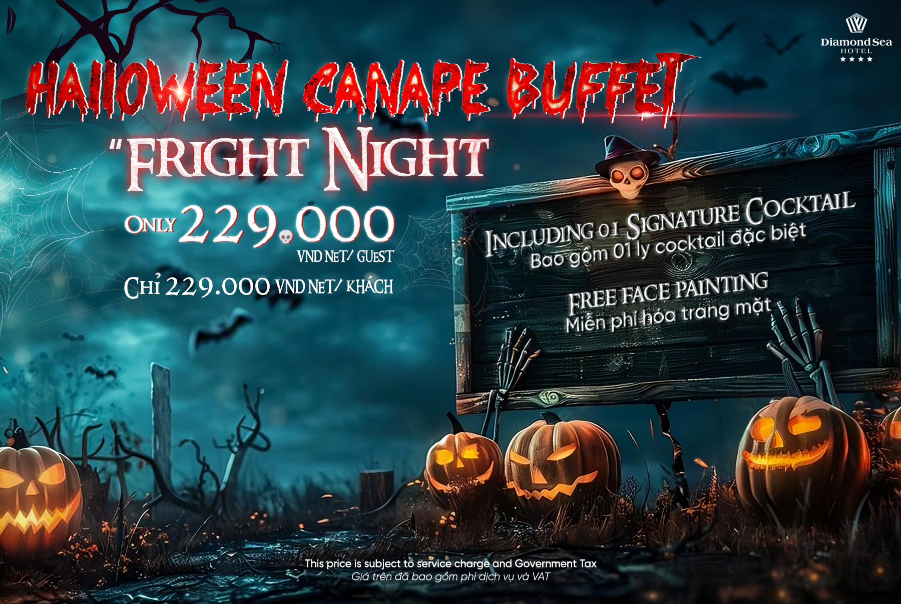 Halloween Canape Buffet “Fright Night”